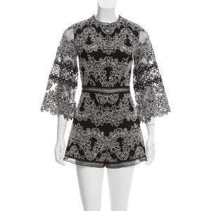 Alexis Lace Romper